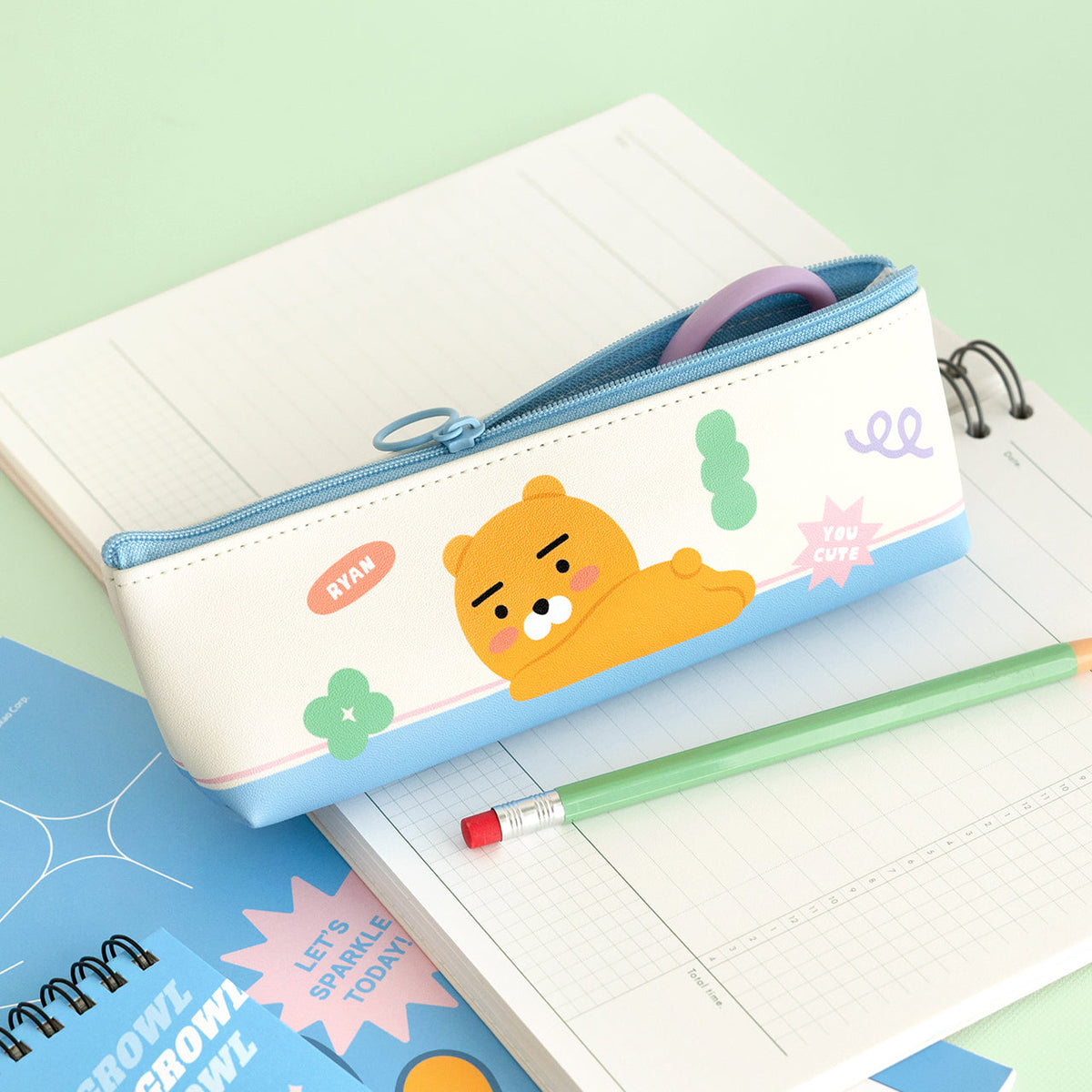 Pencil Case Ryan Stationery - Official Kakao Friends merchandise | Koolseoul