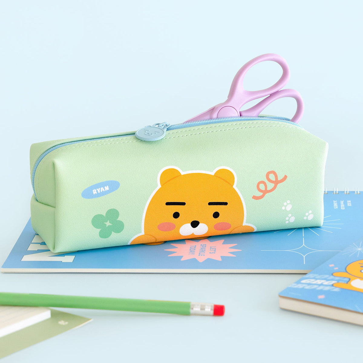 Pencil Case Ryan Stationery - Authentic Kakao Friends from Korea | Koolseoul