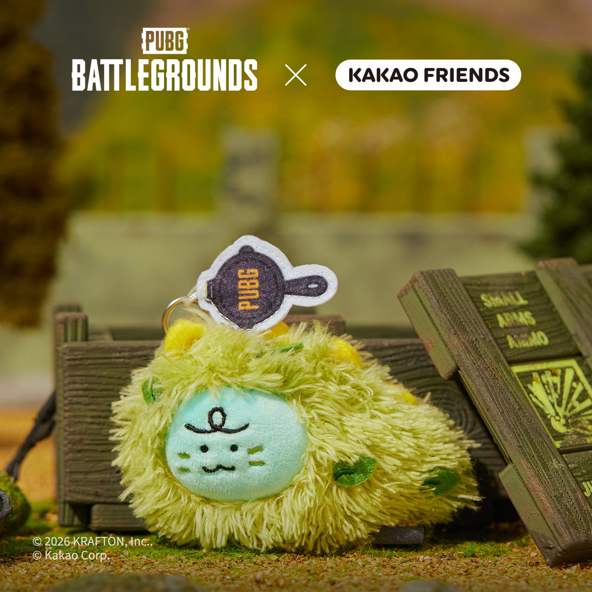 XFriends Keychain Plush Jordy - Korean kawaii Kakao Friends | Koolseoul