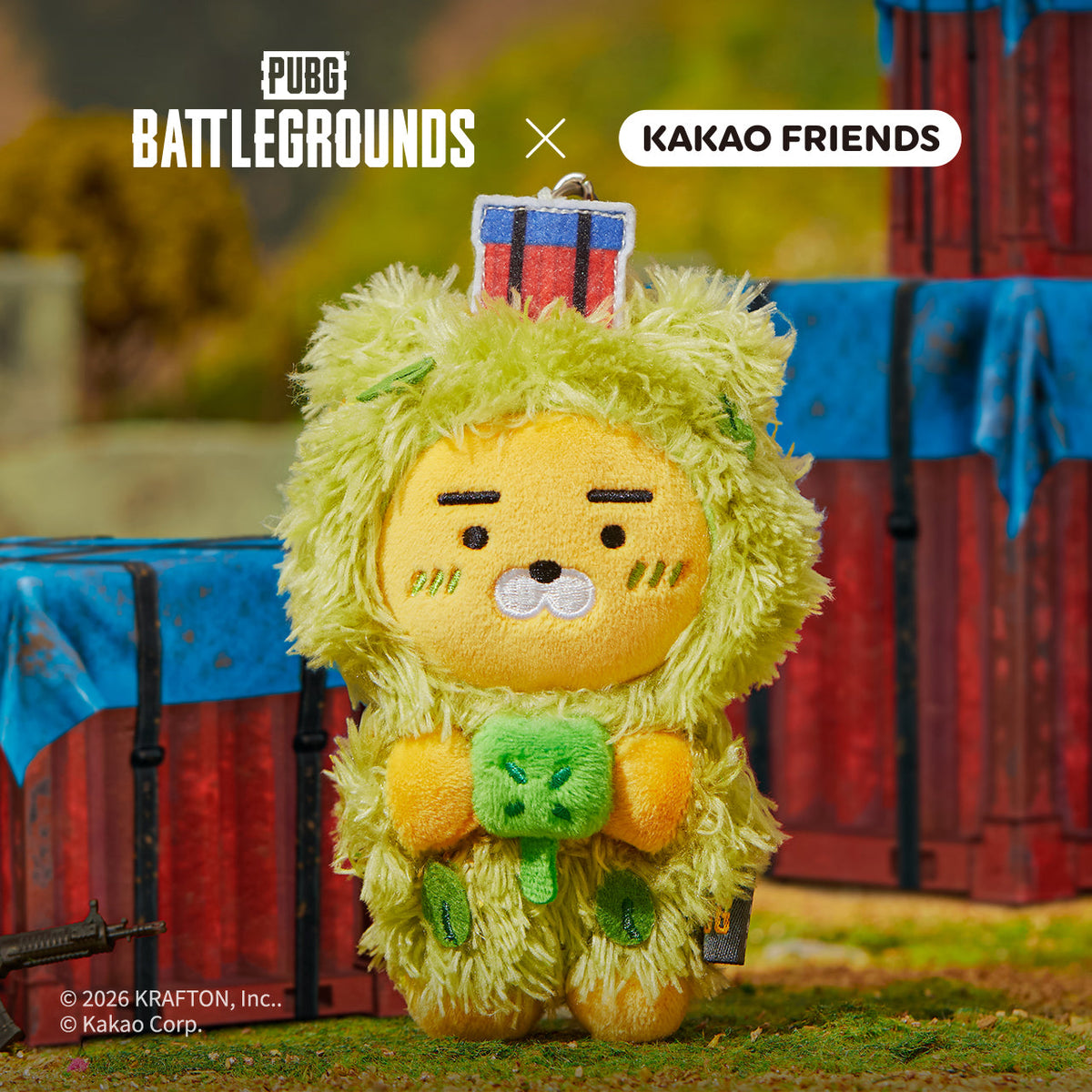 XFriends Keychain Plush Ryan - Official Kakao Friends merchandise | Koolseoul