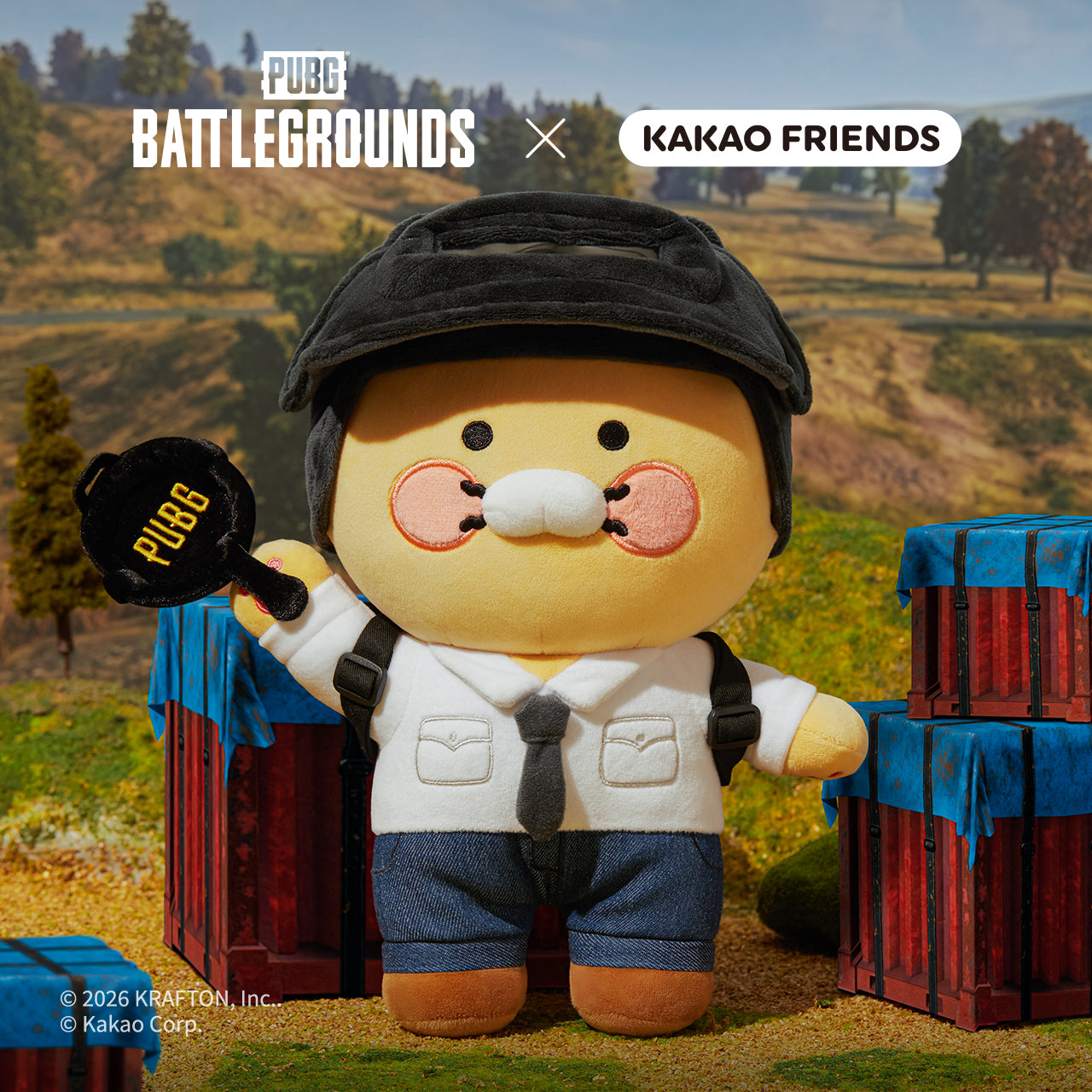 XFriends Plush Chunsik - Korean kawaii Kakao Friends | Koolseoul