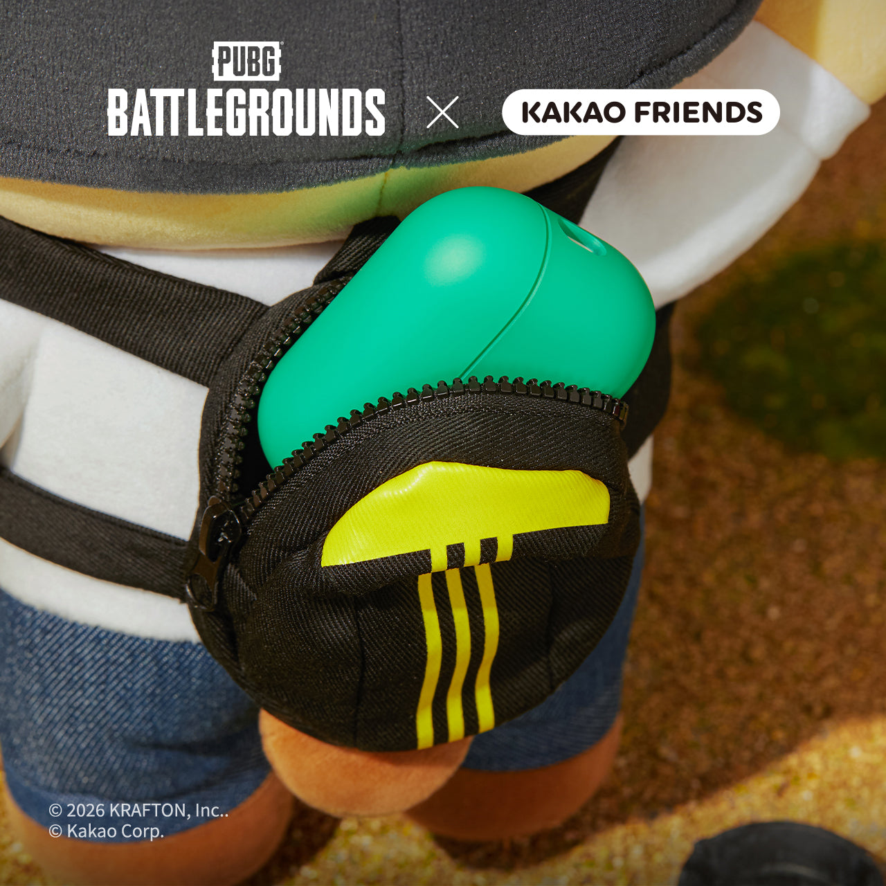 XFriends Plush Chunsik - Authentic Kakao Friends from Korea | Koolseoul