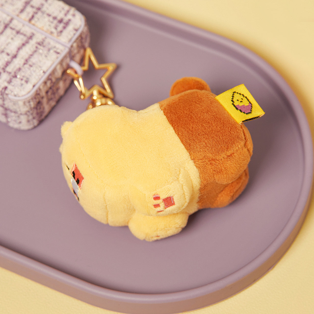 Keychain Plush Chunsik - Official Kakao Friends merchandise | Koolseoul