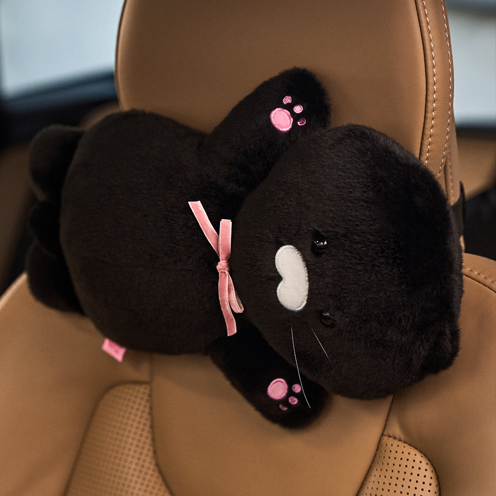 Black Car Cushion Chunsik - Authentic Kakao Friends from Korea | Koolseoul