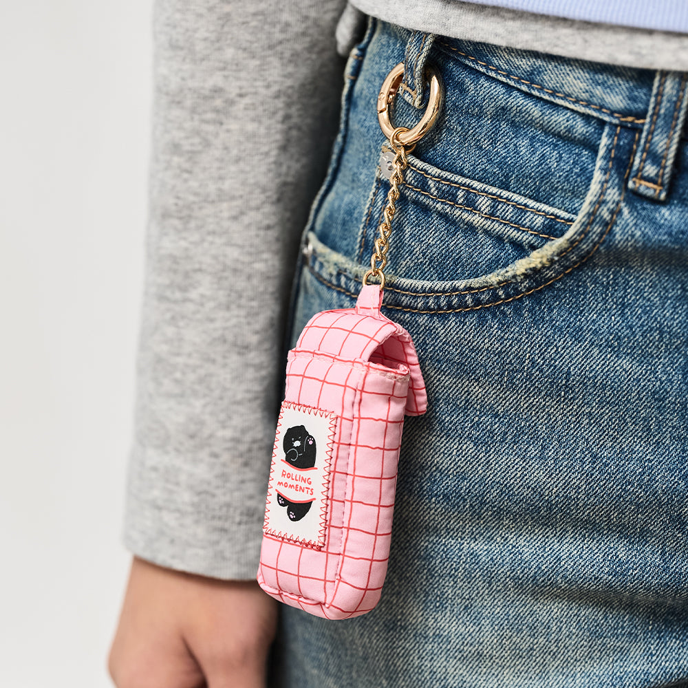 Black Baume Levres Keychain Chunsik - Official Kakao Friends merchandise | Koolseoul