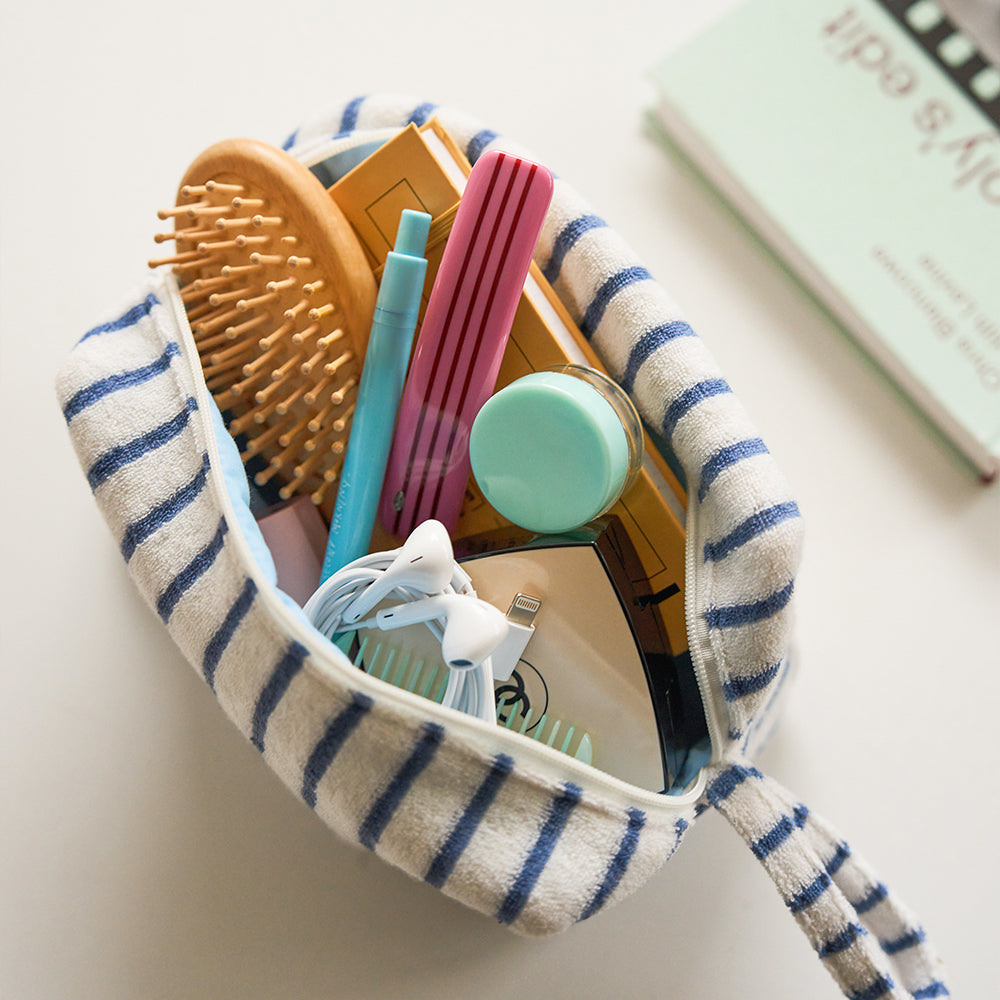 FRIENDAY Pouch Blue Chunsik - Authentic Kakao Friends from Korea | Koolseoul