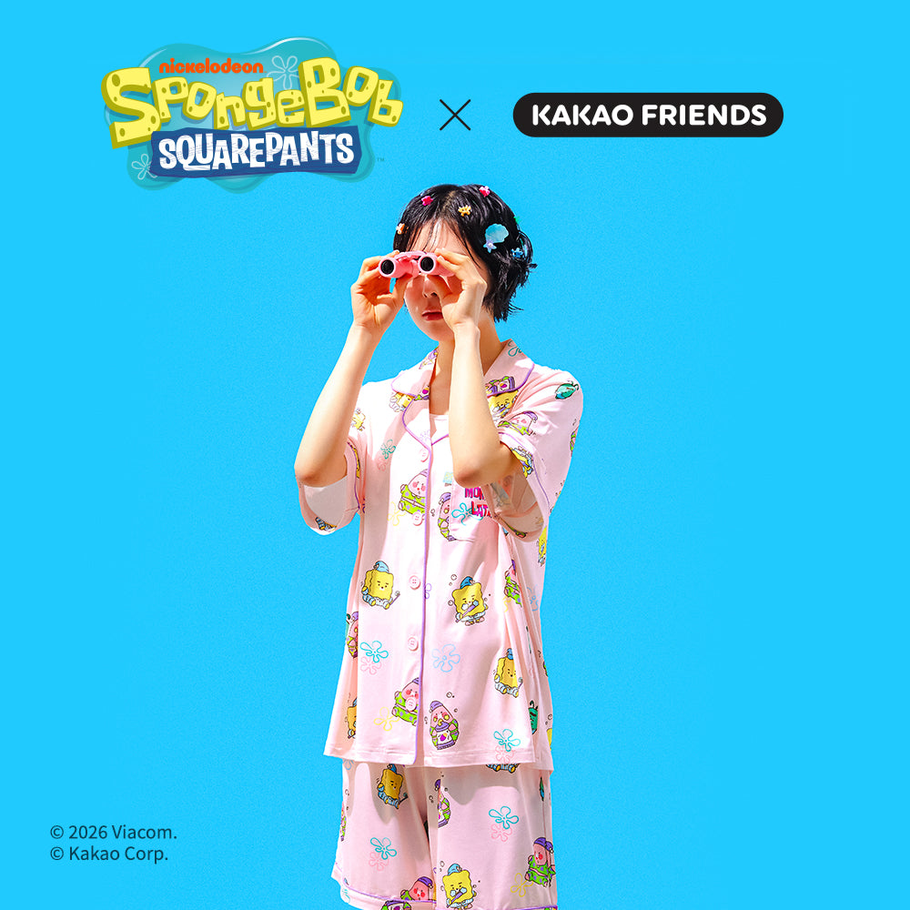 SpongeBobXFriends Women Pajamas Friends - Authentic Kakao Friends from Korea | Koolseoul