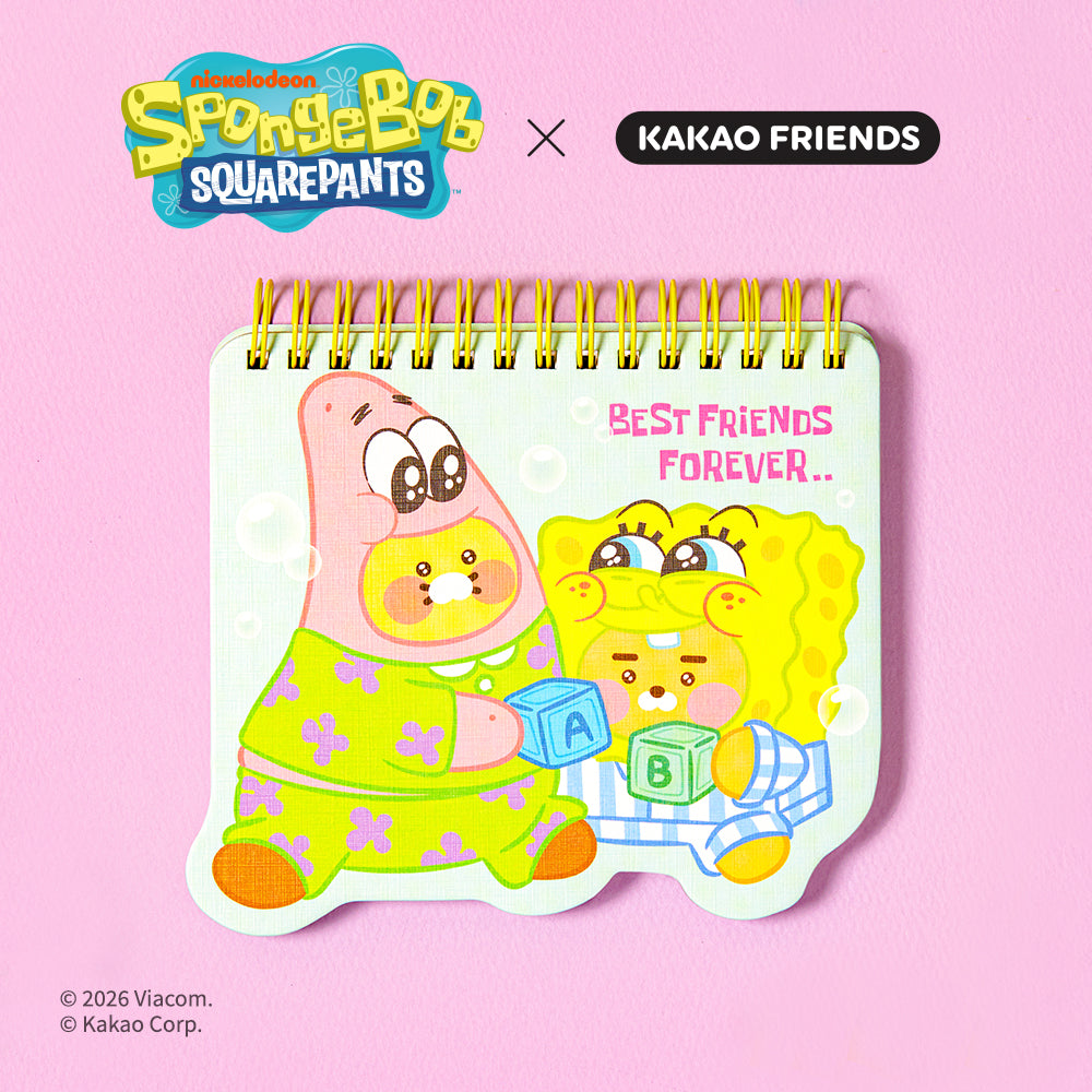 SpongeBobXFriends Little Ryan&Baby Chunsik Stationery - Authentic Kakao Friends from Korea | Koolseoul