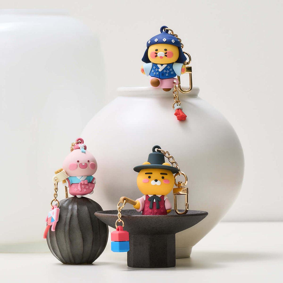 Kakao Friends Chunsik Figure Keyring