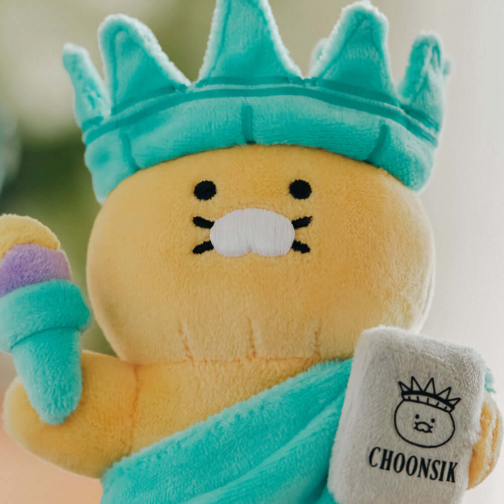 Kakao Friends Chunsik Plush Keyring