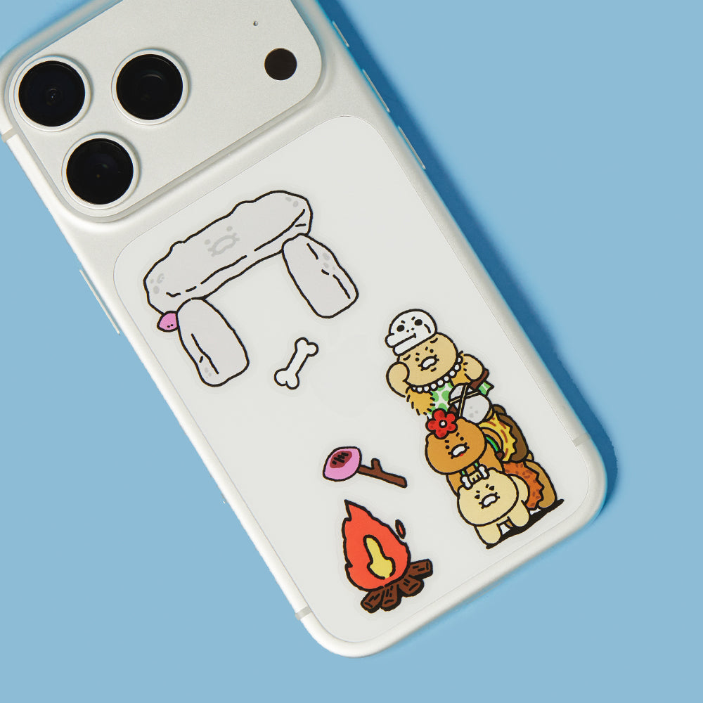 Kakao Friends Friends Clear Stickers