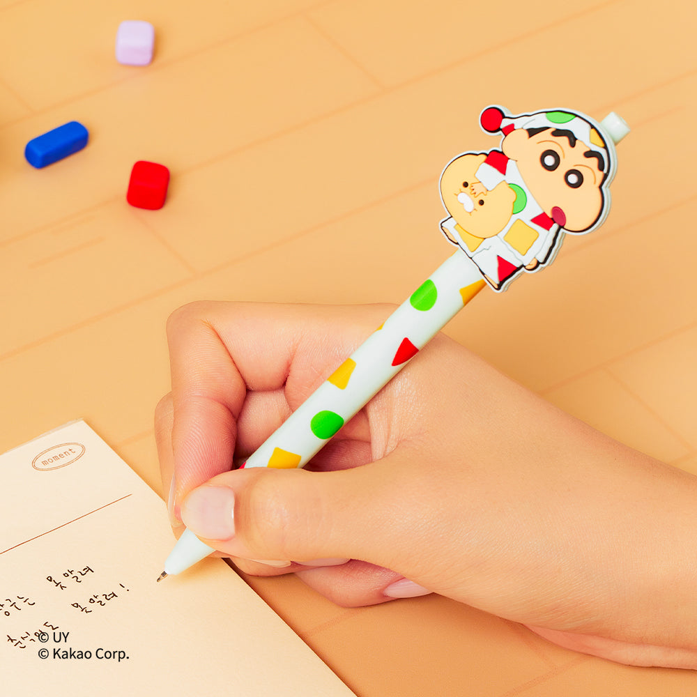 Gel Pen Set of 2 Shin-chan X Friends Chunsik - Kakao Friends - image 2