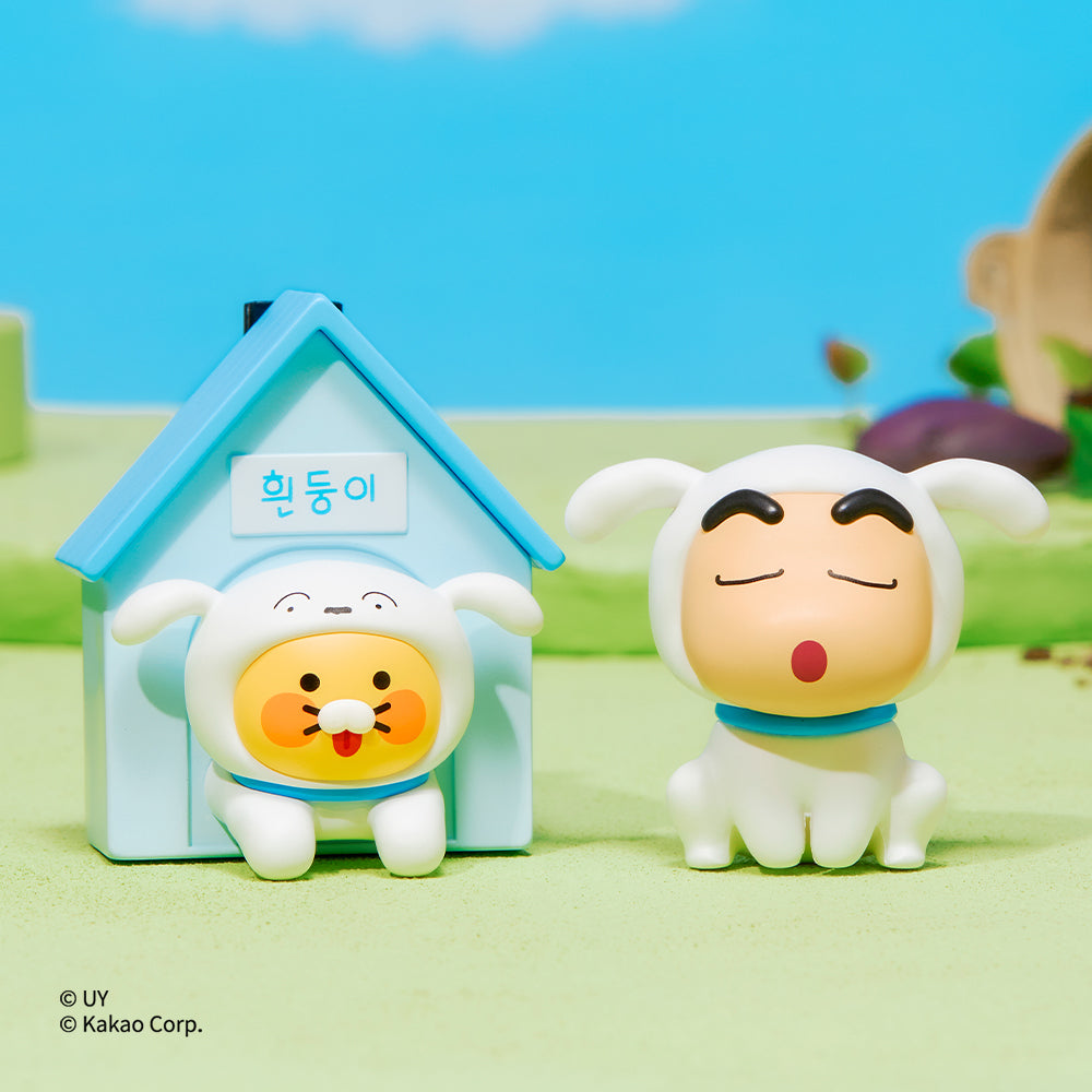 Car Air Freshener and Figure Set Shin-chan X Friends Chunsik - Kakao Friends - image 2