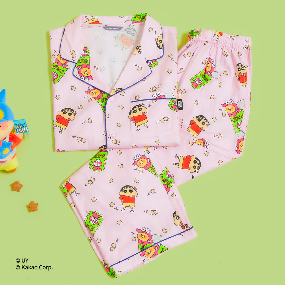 Women's Pajamas Shin-chan X Friends Chunsik - Kakao Friends - image 2