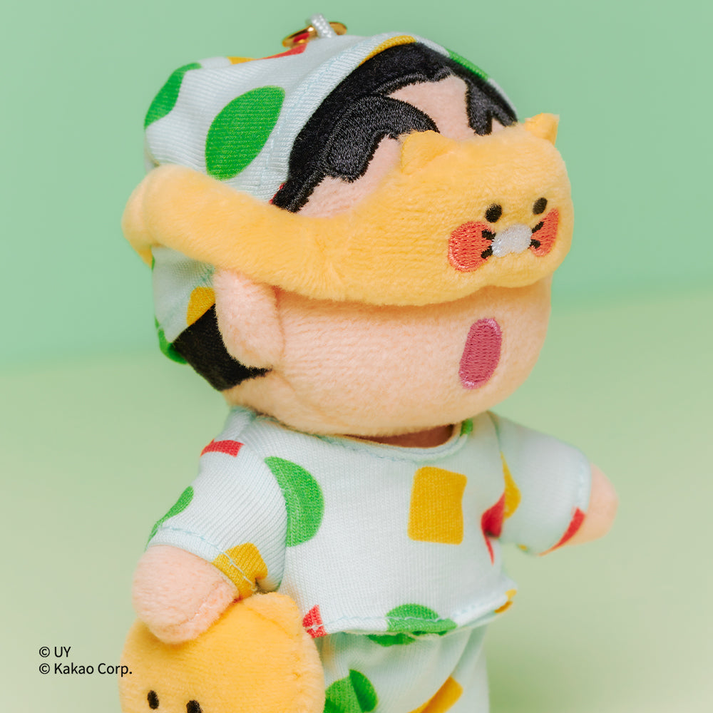 Plush Keychain Shin-chan X Friends Pajamas Shin-chan - Kakao Friends - image 2