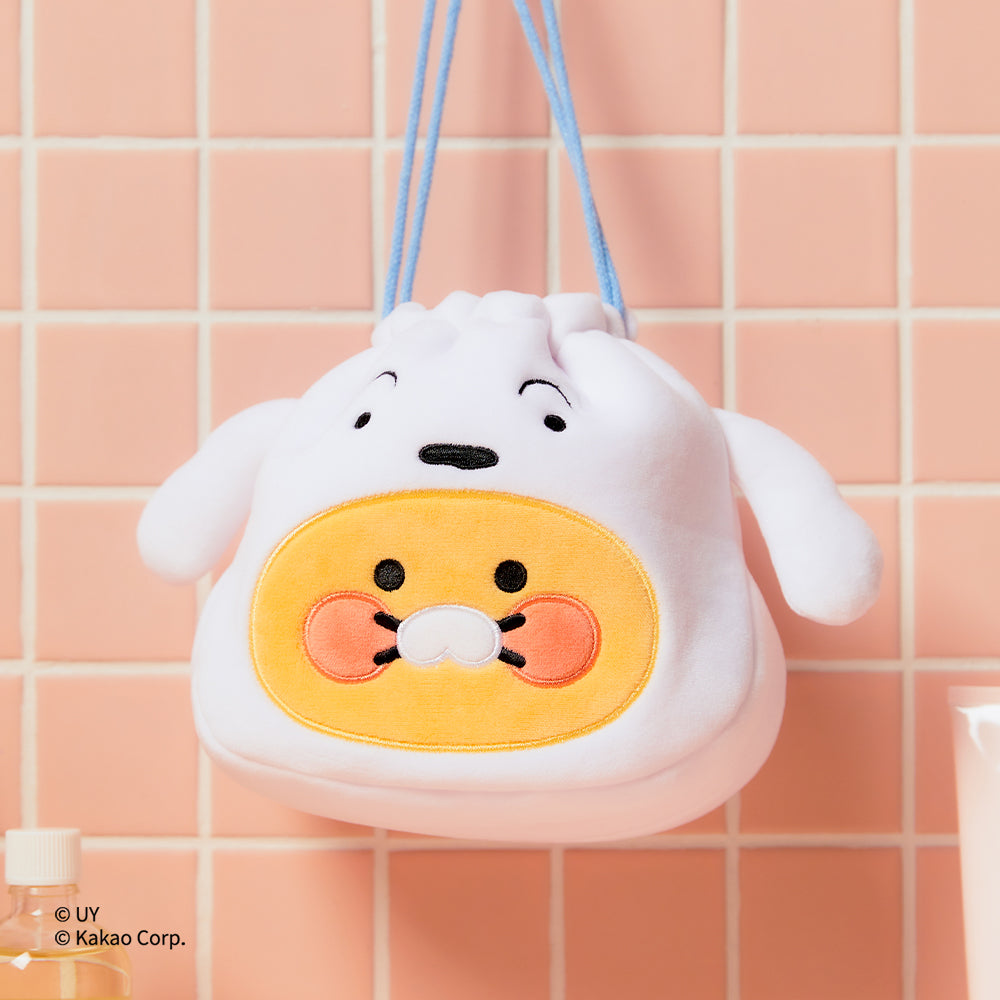 Face Pouch Shin-chan X Friends Shiro Chunsik - Kakao Friends - image 2