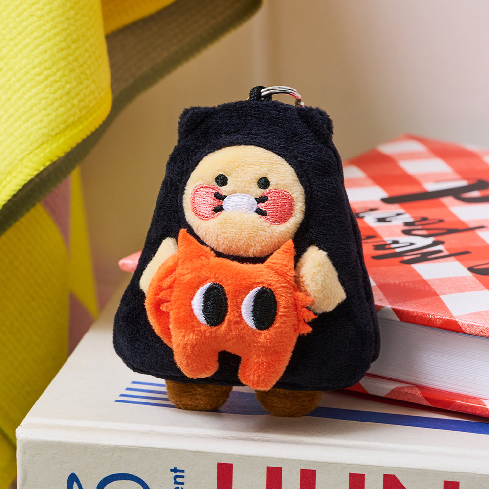 Reel Plush Keychain Iyaiya X Friends Chunsik - Kakao Friends - image 1