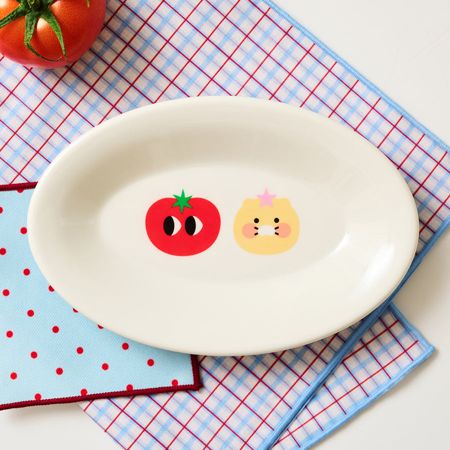 Melamine Plate Iyaiya X Friends S Chunsik - Kakao Friends