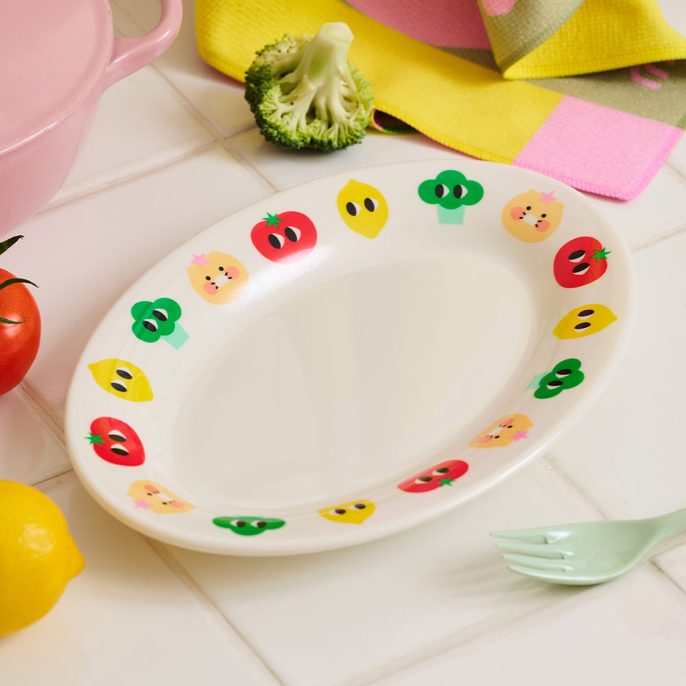 Melamine Plate Iyaiya X Friends L Chunsik - Kakao Friends - image 2