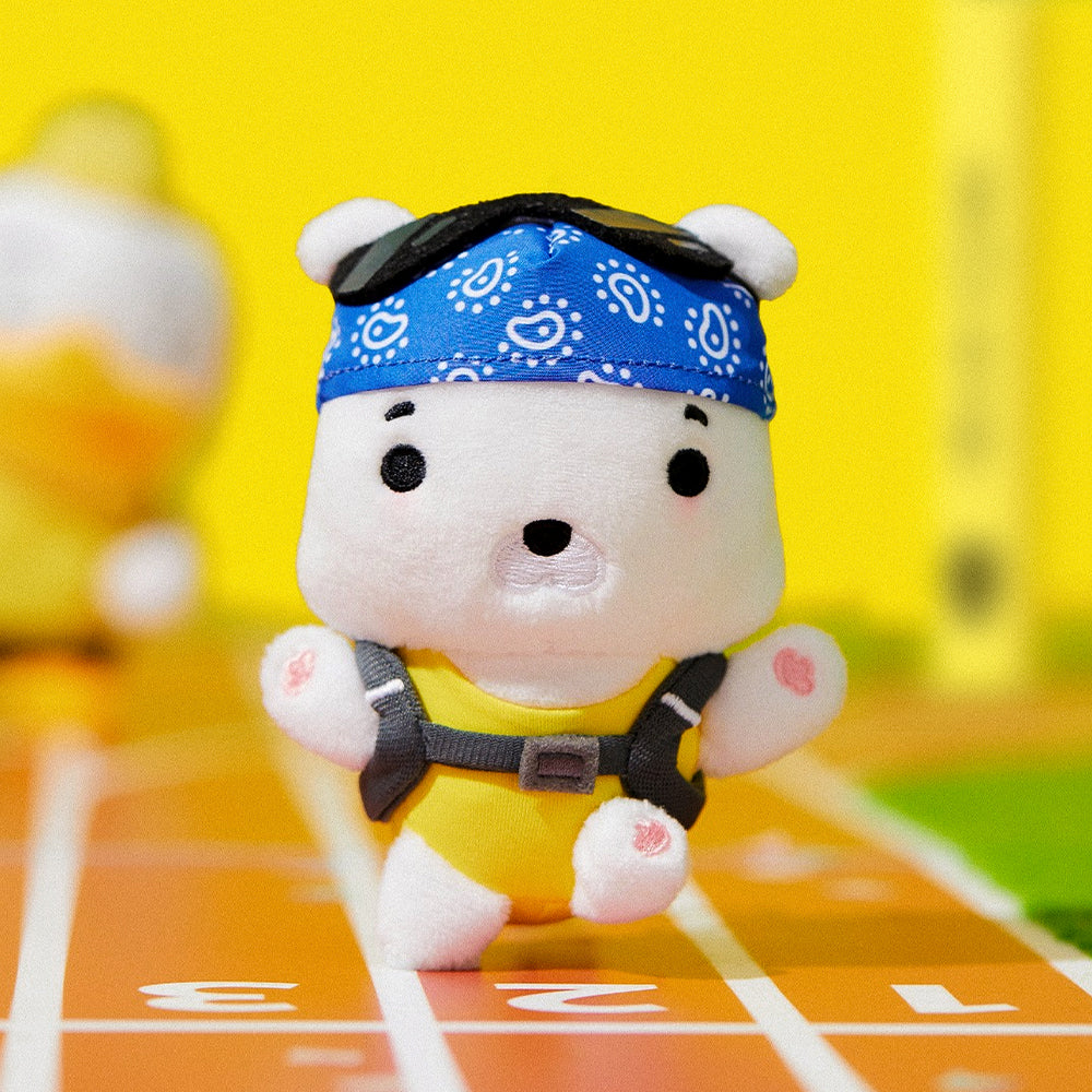 Plush Keychain Friends Run Runner Boksim - Kakao Friends - image 1