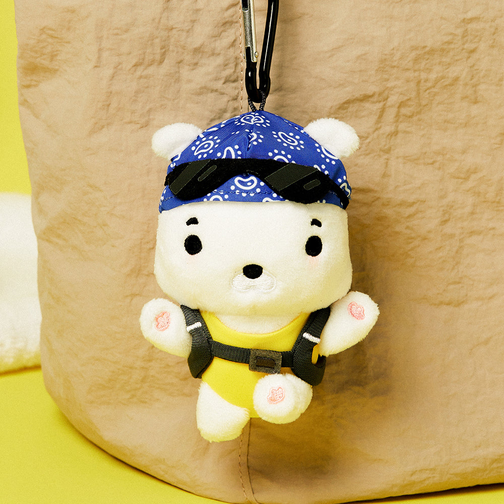 Plush Keychain Friends Run Runner Boksim - Kakao Friends - image 2