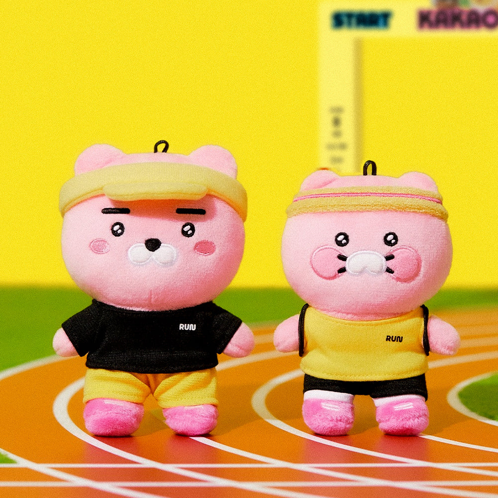 Plush Keychains Friends Run Full Set of 10 - Kakao Friends - image 2