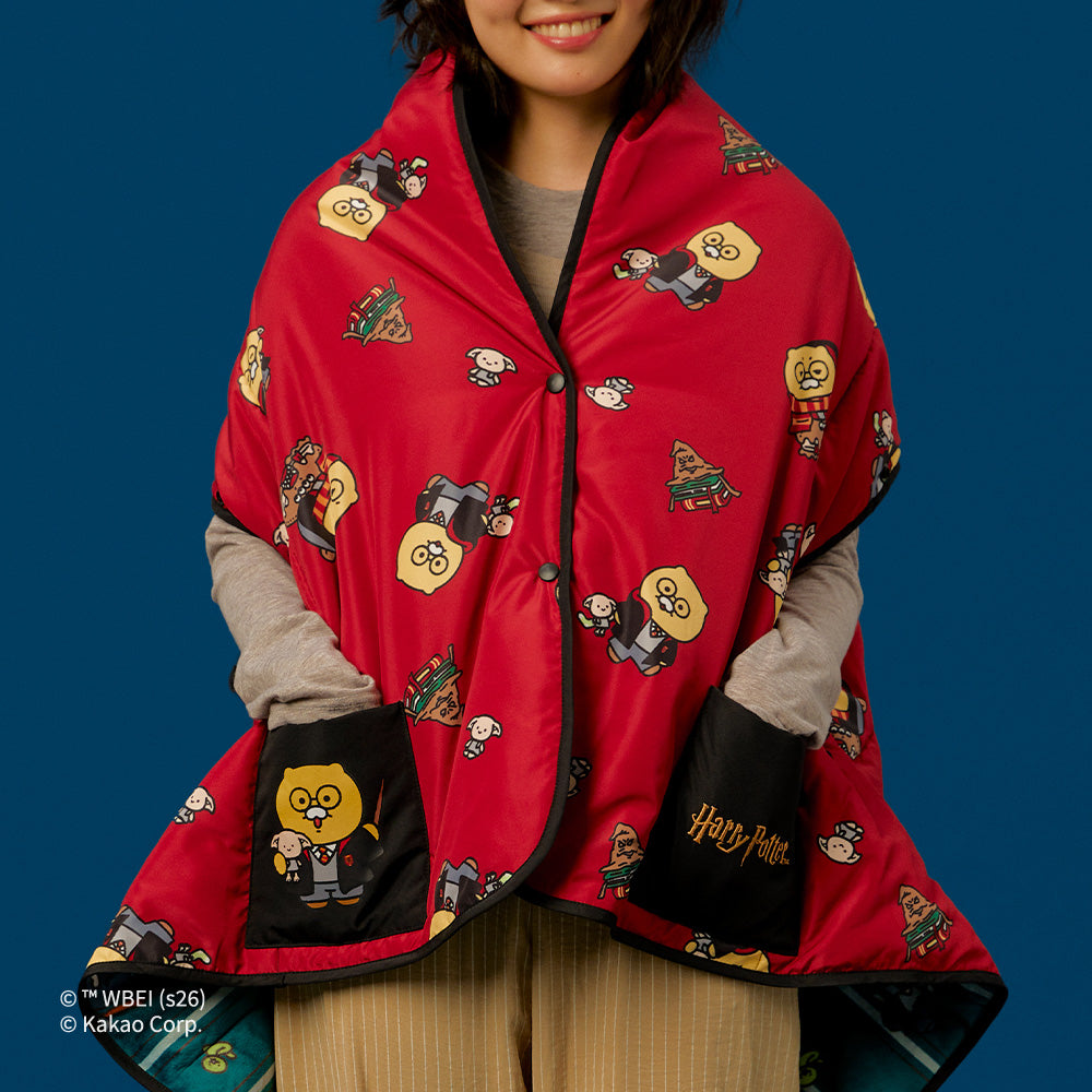 Reversible Cape Blanket Harry Potter X Friends Chunsik - Kakao Friends - image 1