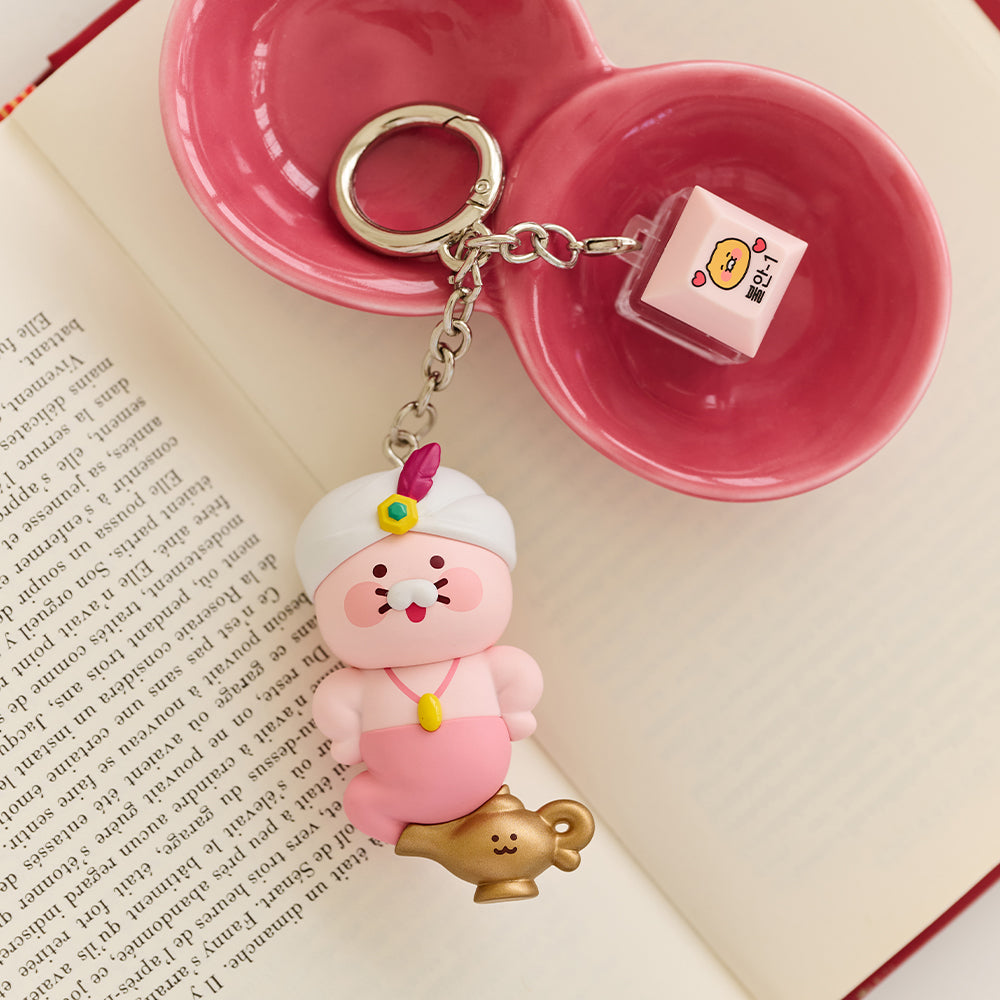 Figure Keychain LED Keycap Magic Lamp Peace Chunsik - Kakao Friends - image 2