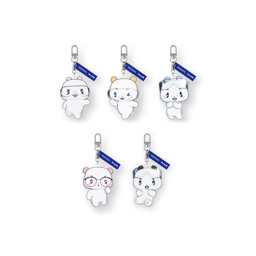 PLAVE Mediheal MMMM Mirror Keyring