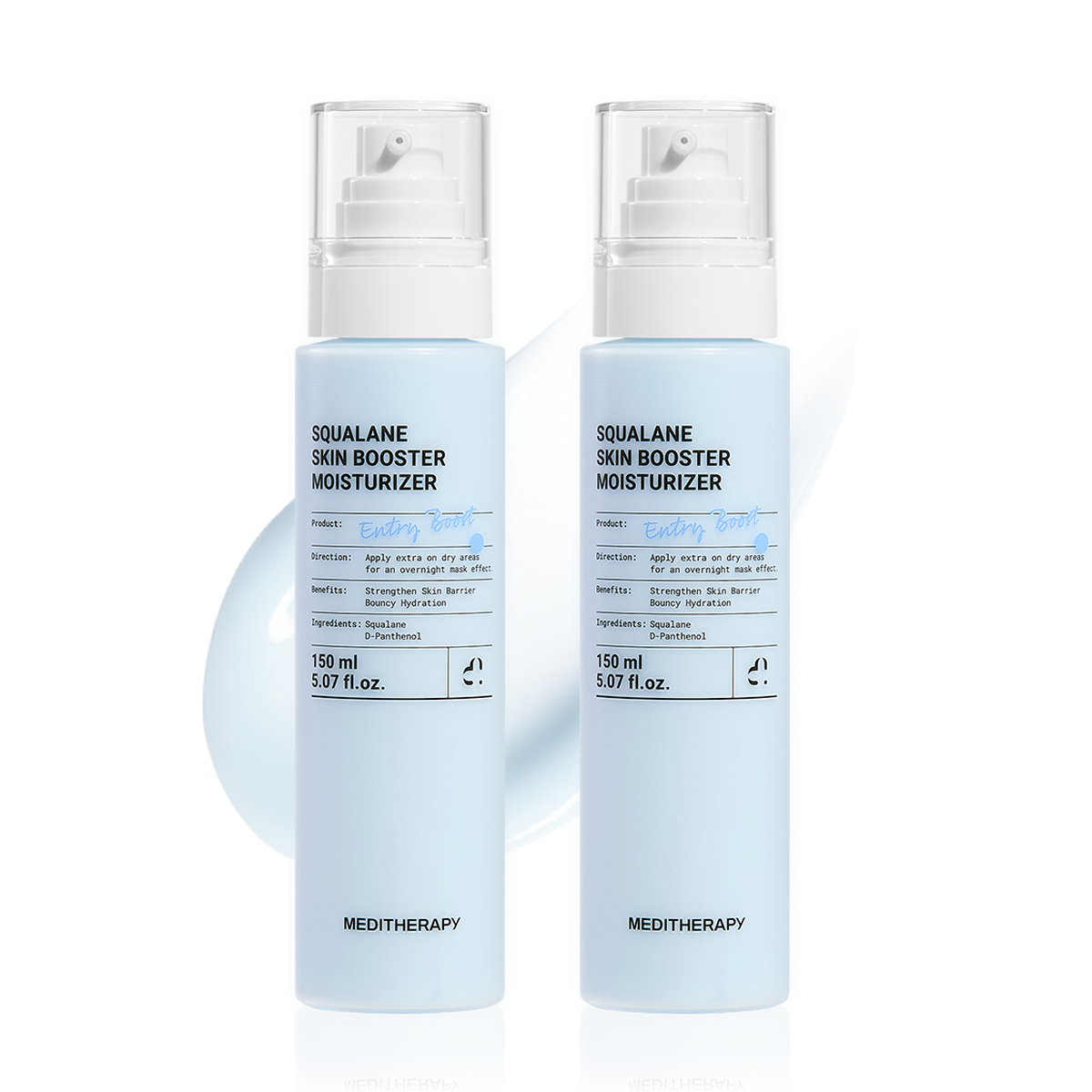MEDITHERAPY Squalane Skin Booster Moisturiser 150ml Duo