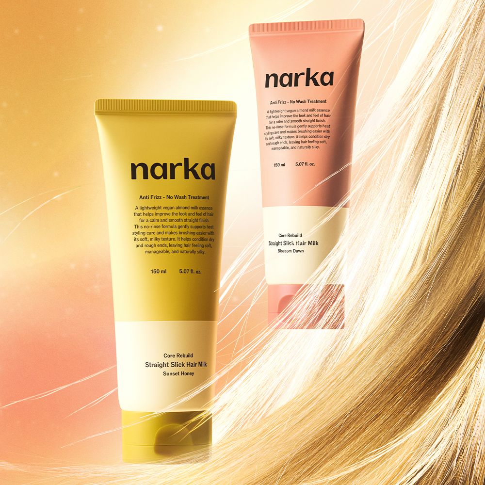 NARKA Straight Sleek Hair Milk Sunset Honey