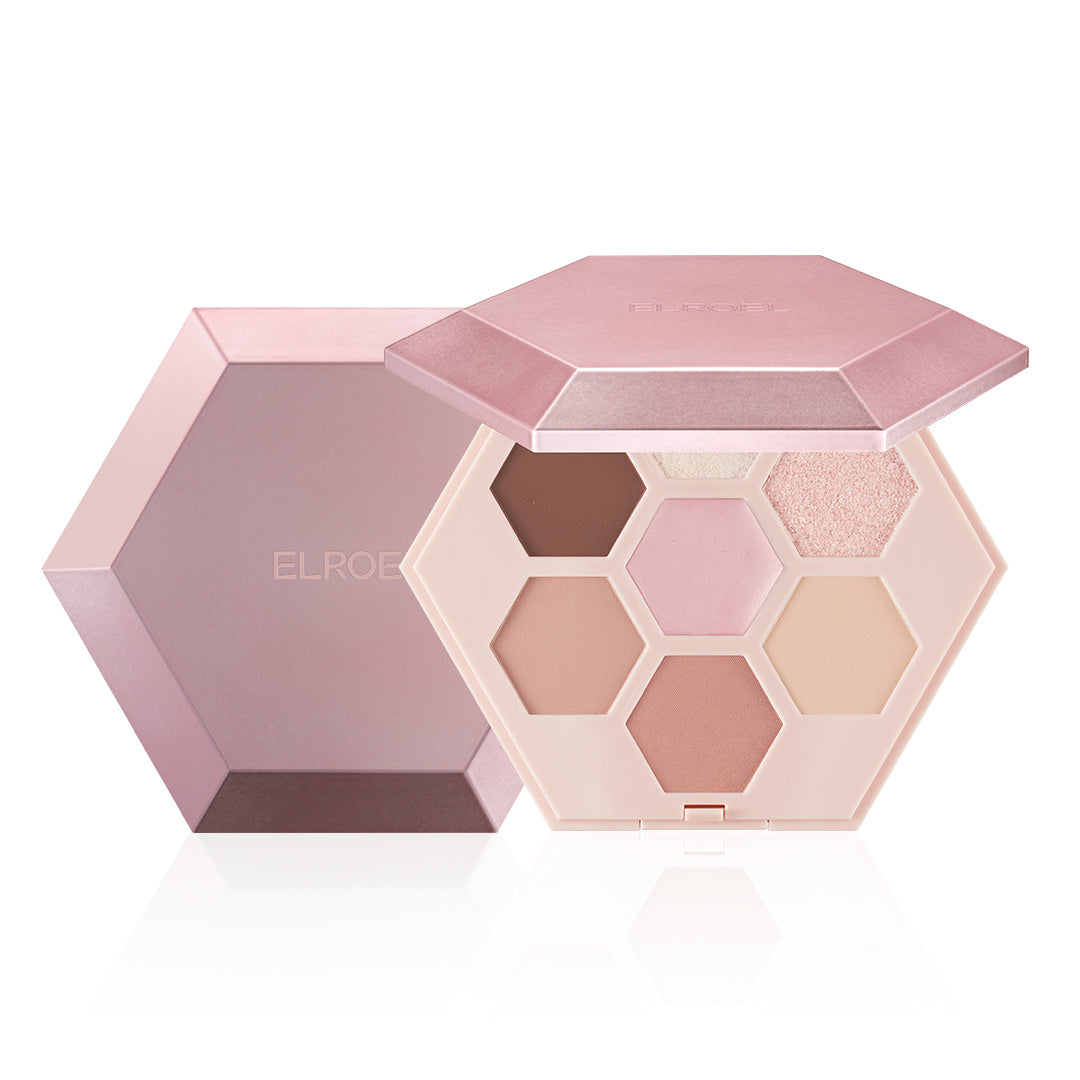 ELROEL Barely Mood Eyeshadow Palette - Korean eyeshadow palette, view 2