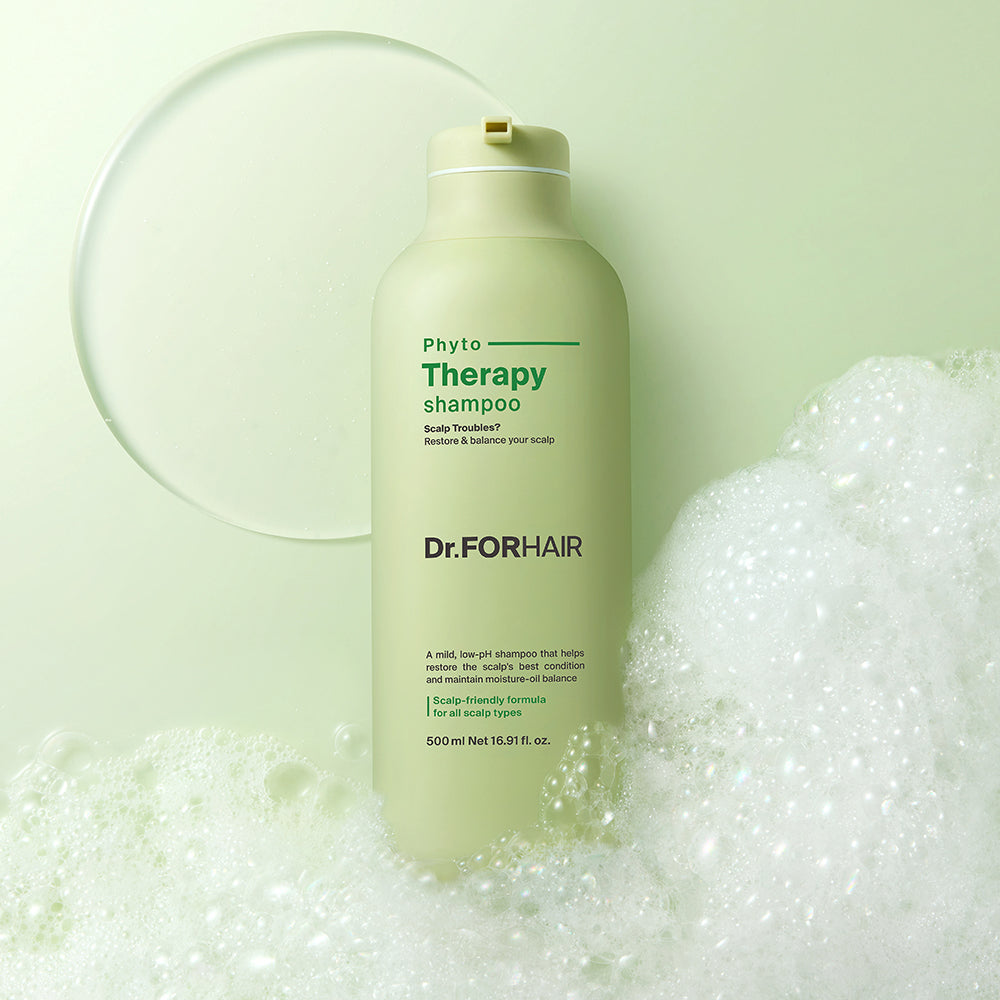 DR.FORHAIR Phyto Therapy Shampoo, Treatment & Scalp Serum Set - Korean hair care set, view 2