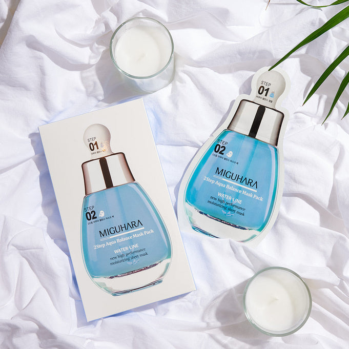 MIGUHARA 2Step Aqua Balance Mask | Kool Seoul