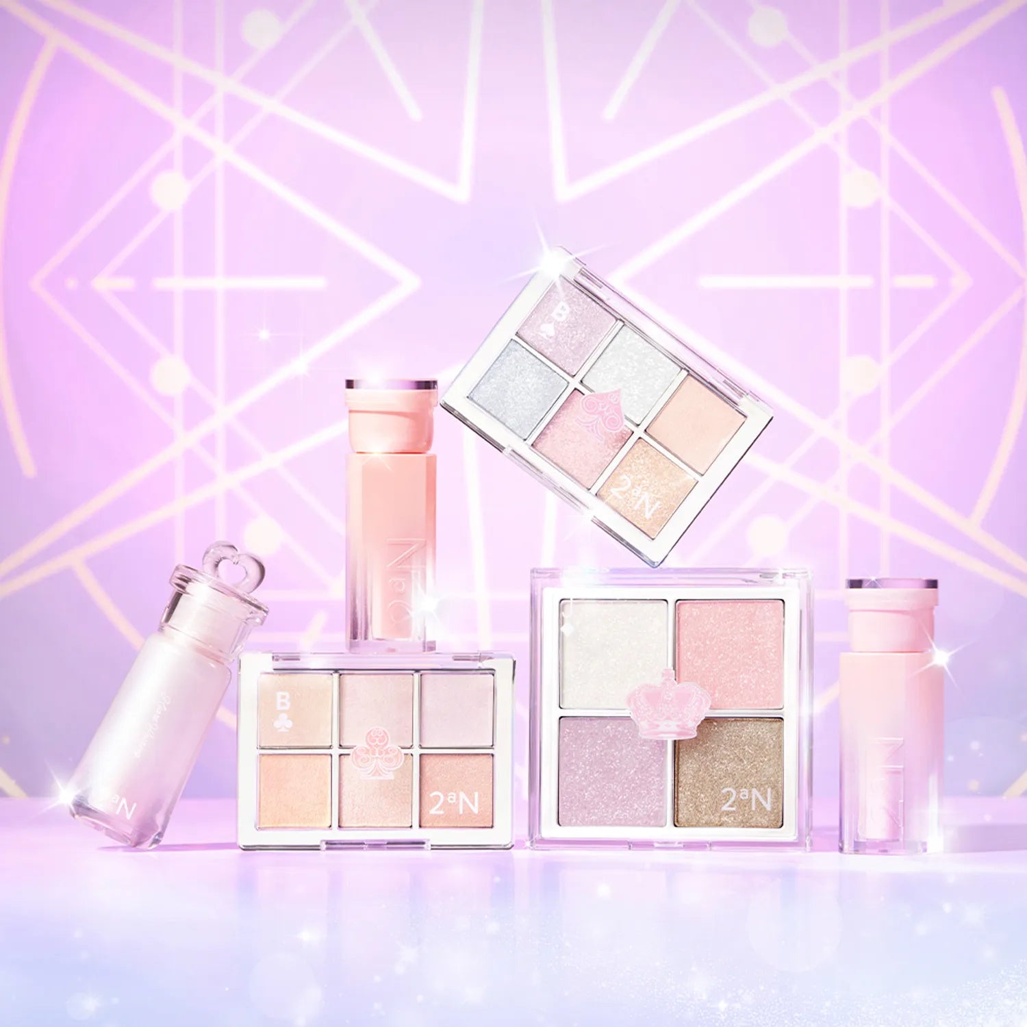 2AN Jelly Glow Highlighter Palette 10.8g