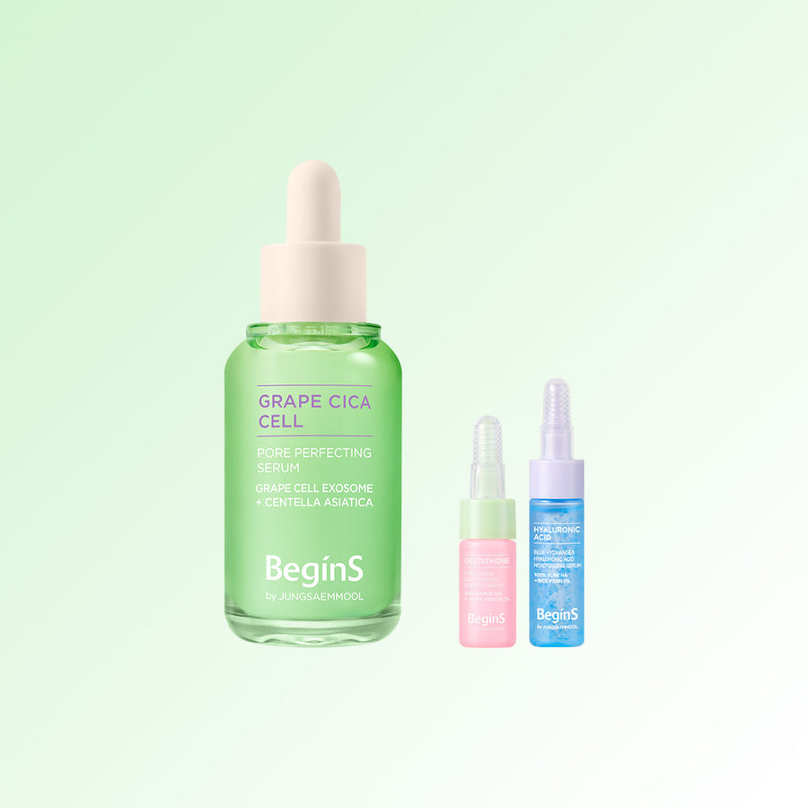 JUNG SAEM MOOL BeginS Grape Cica Cell Pore Perfecting Serum