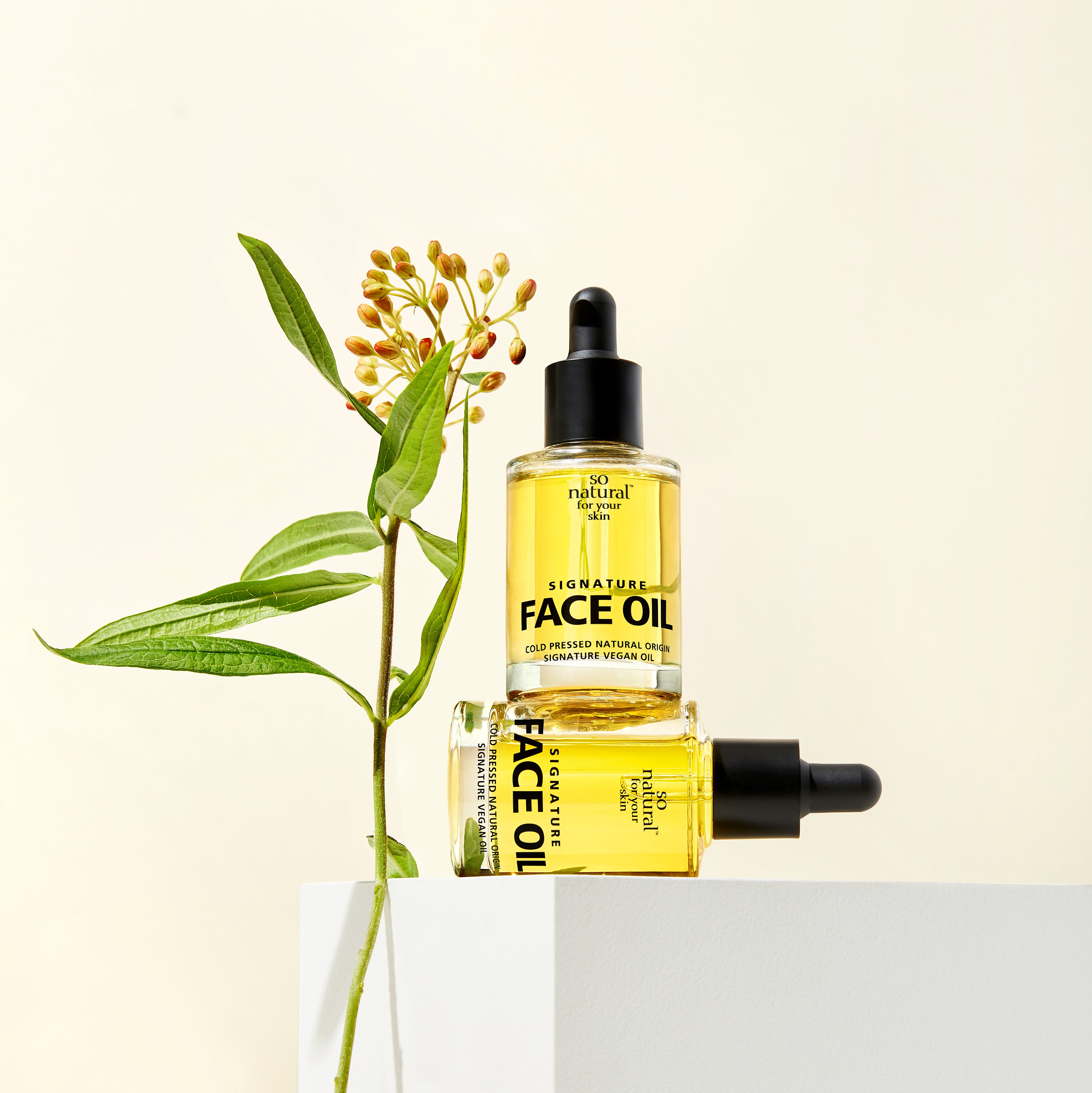 SO NATURAL 100% Vegan Signature Multi Face Oil 30ml
