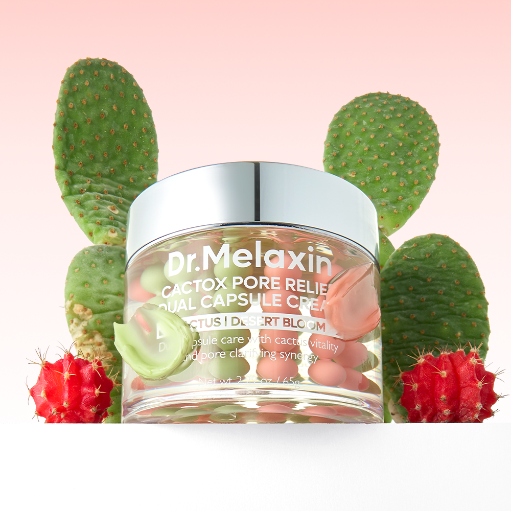 DR.MELAXIN Cactox Pore Relief Dual Capsule Cream - Korean cream