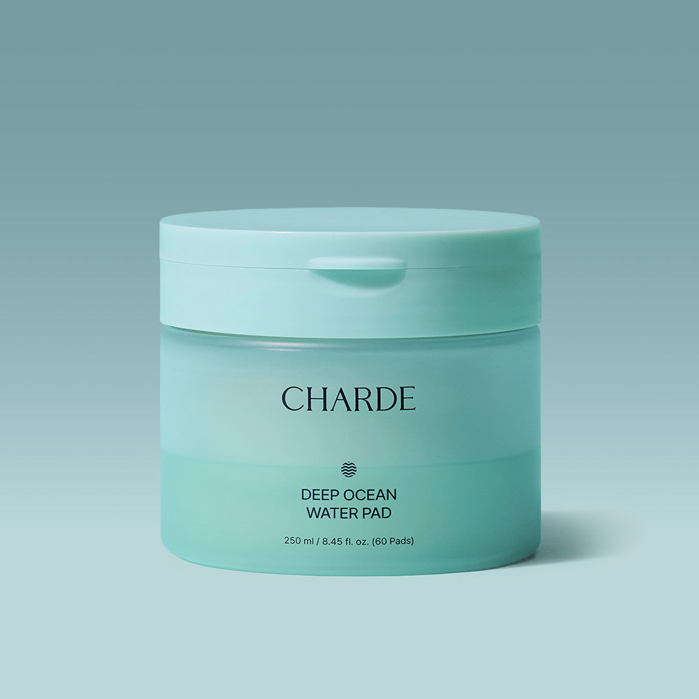CHARDE Deep Ocean Water Pad - Korean toner pad