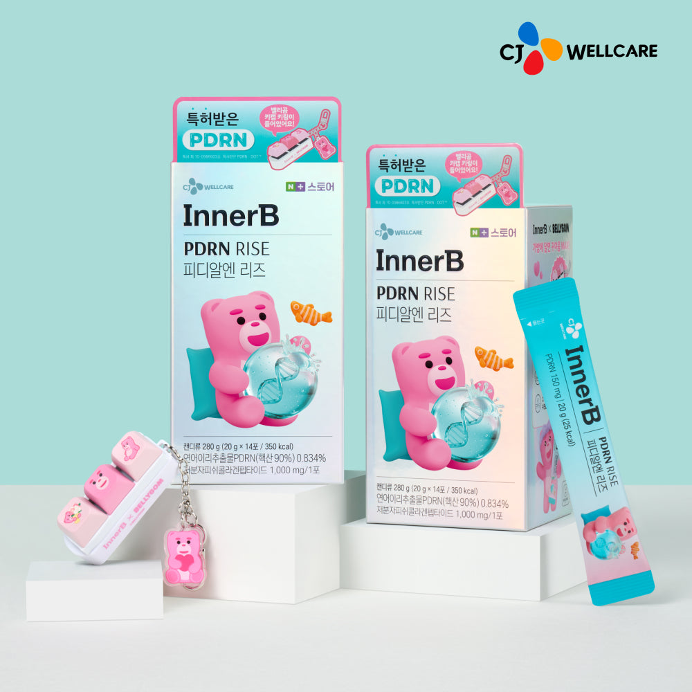 INNERB CJ INNERB Bellygom Edition Edible PDRN Riz Stick Low-Molecular Collagen Hyaluronic 14 stick jellies