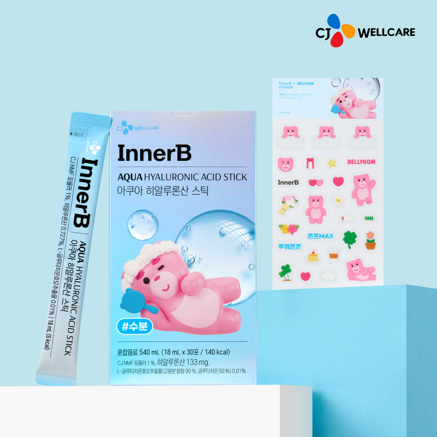 INNERB CJ INNERB ベリーゴム エディション アクア ヒアルロン酸 スティック 30スティック