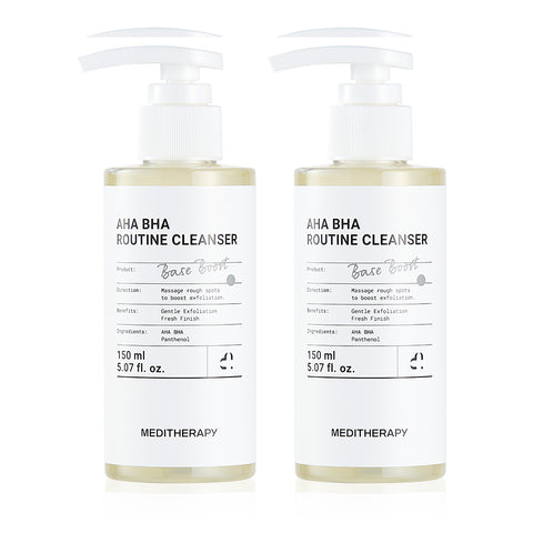 MEDITHERAPY AHA BHA Routine Cleanser 150ml Duo