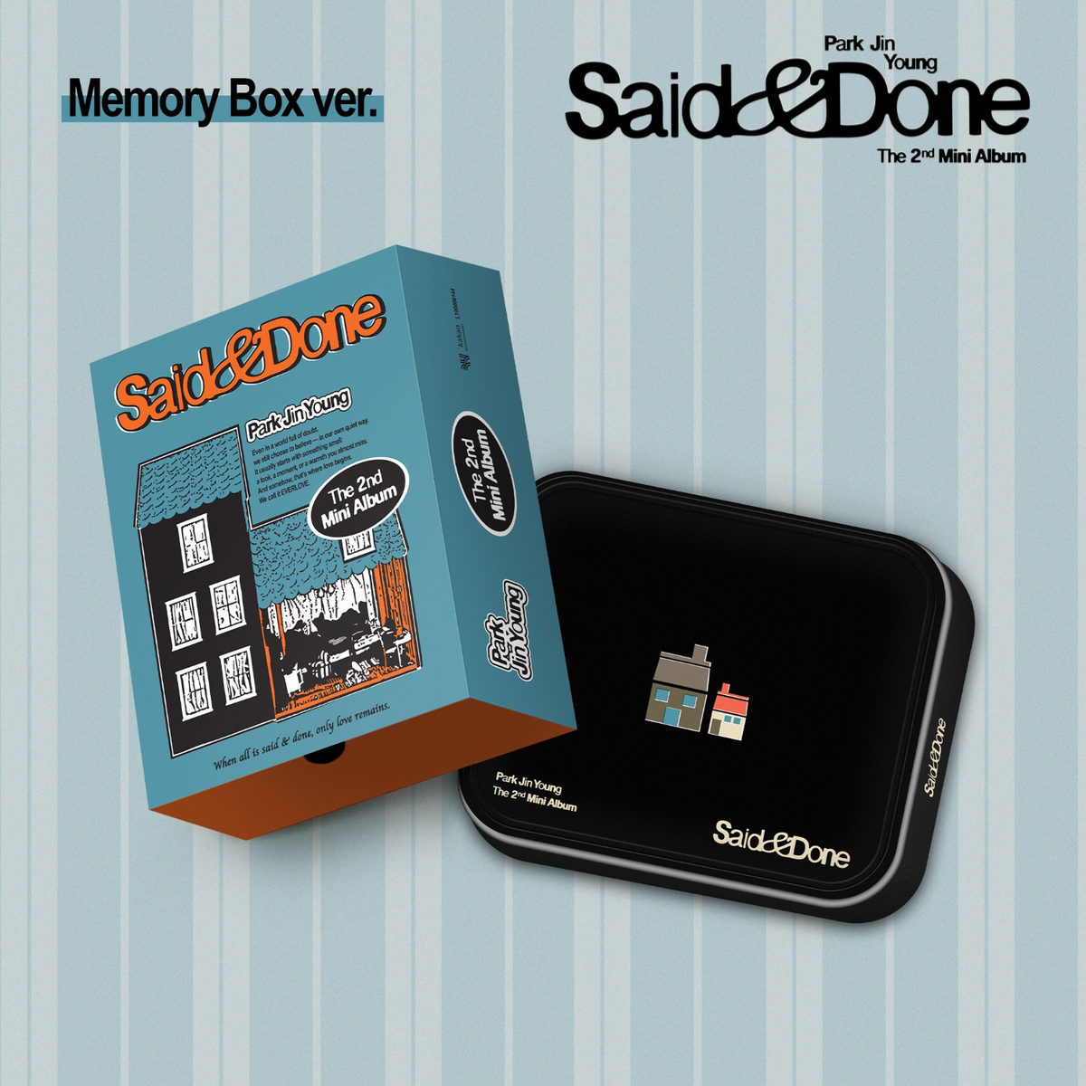 PARK JINYOUNG - 2nd Mini Album [Said & Done] (Memory Box ver.) - Kpop Album Koolseoul
