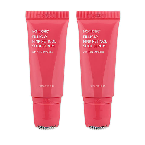 MEDITHERAPY Filligio Pink Retinol Shot Serum 30ml Duo