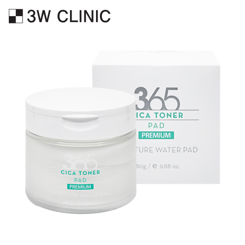 3W Clinic 365 Days Cica Toner Pad 70p 280g