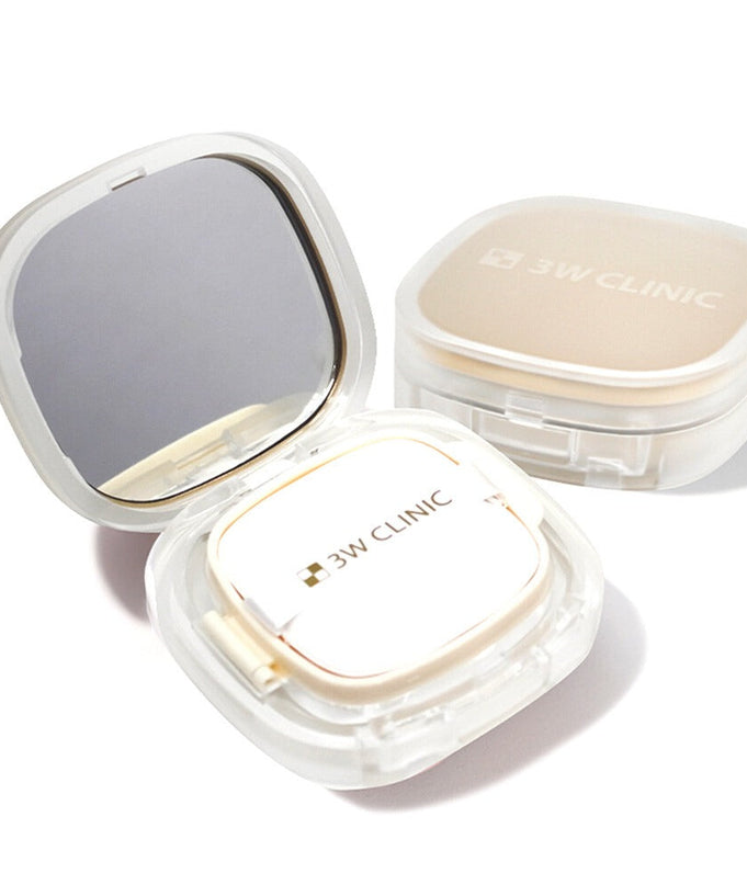 3W CLINIC Collagen & Luxury Gold Coverfit Cushion Pact with compact mirror