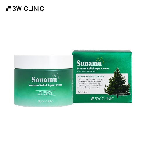 3W CLINIC Pine Relief Aqua Cream 110g