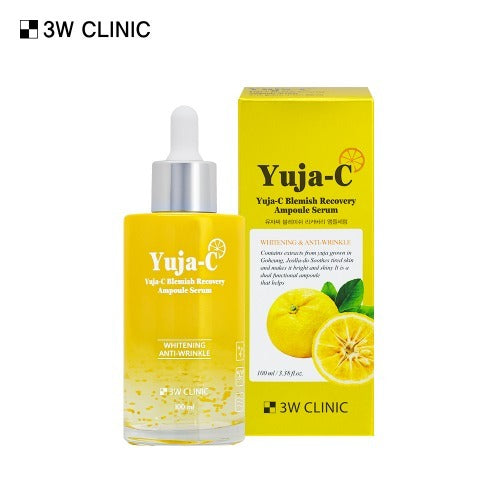 3W CLINIC Yuja C Blemish Recovery Ampoule Serum 100ml