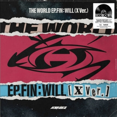 ATEEZ THE WORLD EP.FIN WILL — ATEEZ Limited Gatefold Exclusive Vinyl
