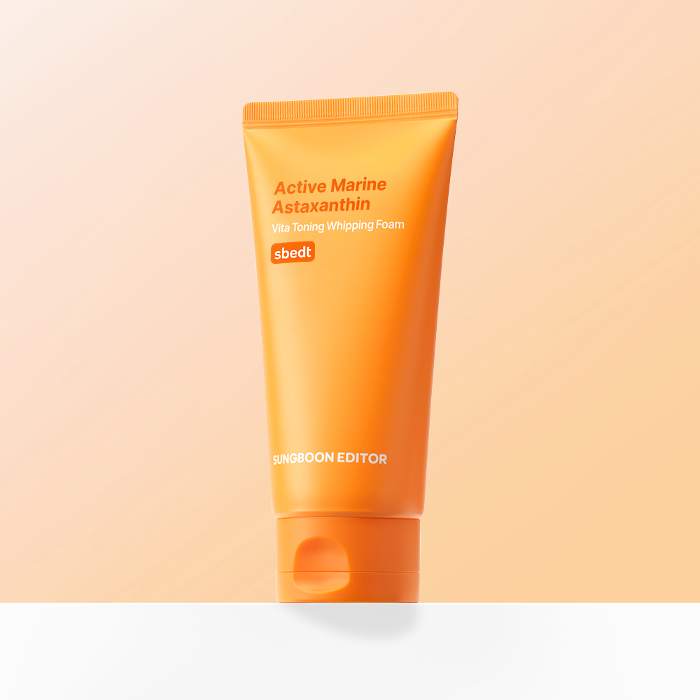 SUNGBOON EDITOR Marine Astaxanthin Cleansing foam 120ml